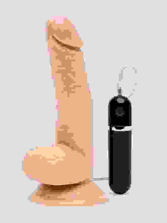 Lifelike Lover Classic Realistic Dildo Vibrator 6 Inch, Flesh Tan, hi-res